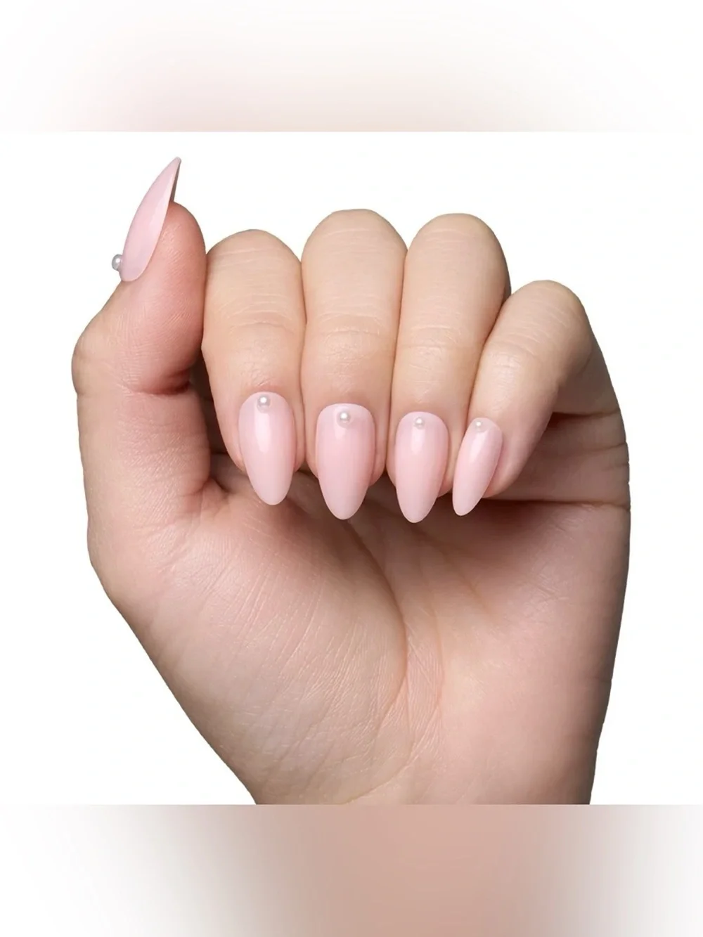Glamnetic Press-On Nails Short Almond Shape WIFEY NIB
